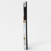 Persoonlijke 7 Foto Collage Grijs Marmer Case-Mate iPhone Case (Achterkant/links)