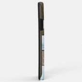 Persoonlijke 7 Foto Collage op Donker Hout Case-Mate iPhone Case (Achterkant/rechts)