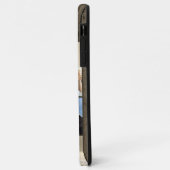 Persoonlijke 7 Foto Collage op Donker Hout Case-Mate iPhone Case (Achterkant/links)
