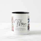 Persoonlijke 8-foto 'Beste moeder ooit' Mok (Midden)
