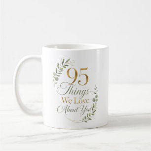 Persoonlijke 95 Dingen Die We Leuk Aan Je Vinden Koffiemok
