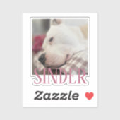 Persoonlijke Aandenken Foto Sticker (Vel)