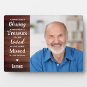 Persoonlijke Aandenken Herinneringsdoosje Foto Fotoplaat (voorkant)