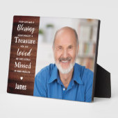 Persoonlijke Aandenken Herinneringsdoosje Foto Fotoplaat (Zijkant)