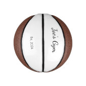 Persoonlijke Aandenken Mini Basketbal (Verticaal)