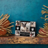 Persoonlijke Aandenkenfoto van Overleden Huisdier Fotoplaat (Zijkant)