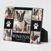 Persoonlijke Aandenkenfoto van Overleden Huisdier Fotoplaat (Zijkant)