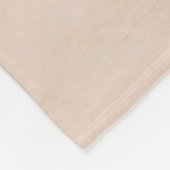 Persoonlijke aanduiding links en rechts menselijk  fleece deken (Hoek)