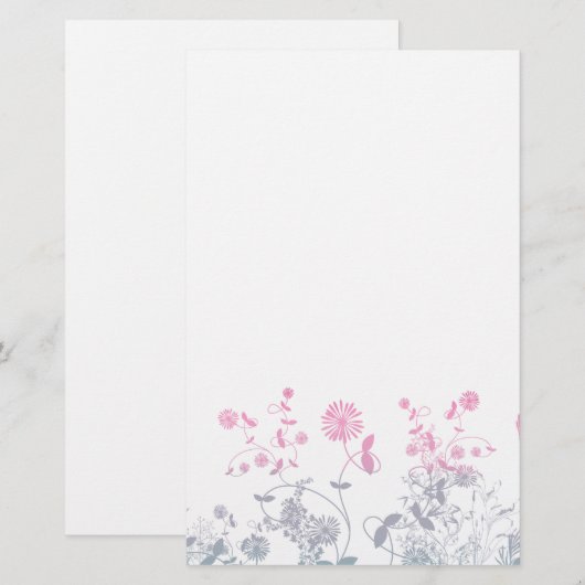 Persoonlijke aangepaste artikelen briefpapier (Voorkant / Achterkant)