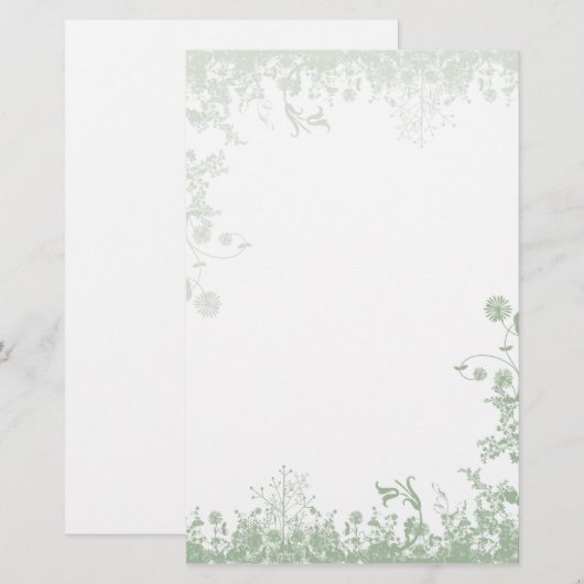 Persoonlijke aangepaste artikelen briefpapier (Voorkant / Achterkant)