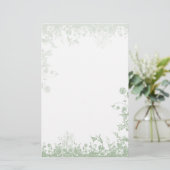 Persoonlijke aangepaste artikelen briefpapier (Staand voorkant)