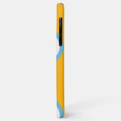 Persoonlijke aangepaste blauwe oranje roze rode re Case-Mate iPhone case (Achterkant/links)