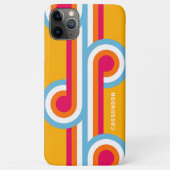 Persoonlijke aangepaste blauwe oranje roze rode re Case-Mate iPhone case (Achterkant)