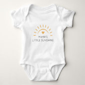 Persoonlijke Aangepaste Cute Little Sunshine Romper (Voorkant)