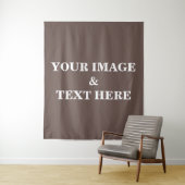 Persoonlijke Aangepaste Eigen Foto & Tekst Wandtap Wandkleed (In situ)