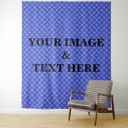 Persoonlijke Aangepaste Eigen Foto & Tekst Wandtap Wandkleed (In situ)
