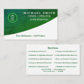 Persoonlijke Aangepaste Elegante Moderne Gewone Me Visitekaartje (Voorkant / Achterkant)