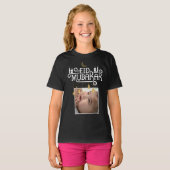 Persoonlijke aangepaste foto afbeelding vrienden f t-shirt (Voorkant volledig)
