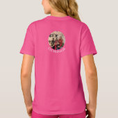 Persoonlijke aangepaste foto afbeelding vrienden f t-shirt (Achterkant)