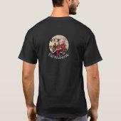 Persoonlijke aangepaste foto afbeelding vrienden f t-shirt (Achterkant)