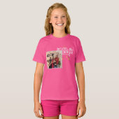 Persoonlijke aangepaste foto afbeelding vrienden f t-shirt (Voorkant volledig)