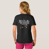 Persoonlijke aangepaste foto afbeelding vrienden f t-shirt (Achterkant volledig)