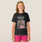 Persoonlijke aangepaste foto afbeelding vrienden f t-shirt (Voorkant volledig)
