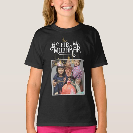 Persoonlijke aangepaste foto afbeelding vrienden f t-shirt (Voorkant)