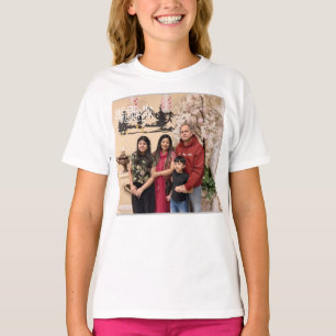 Persoonlijke aangepaste foto afbeelding vrienden f t-shirt