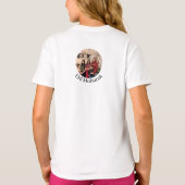 Persoonlijke aangepaste foto afbeelding vrienden f t-shirt (Achterkant)