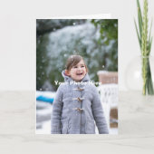 Persoonlijke aangepaste foto-ansichtkaart kaart (Voorkant)