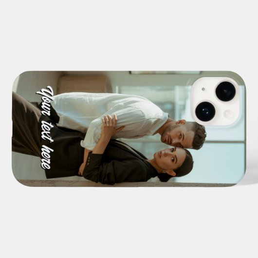Persoonlijke aangepaste foto Case-Mate iPhone case (Achterkant (horizontaal))