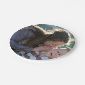 Persoonlijke aangepaste foto papieren bordje (Gekanteld)