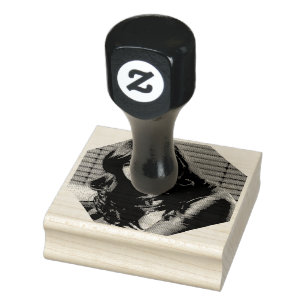 Persoonlijke aangepaste foto rubberstempel