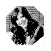 Persoonlijke aangepaste foto rubberstempel (Afrduk)