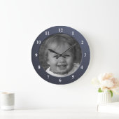 Persoonlijke aangepaste foto's en Lijst met tekstb Grote Klok (Huis)