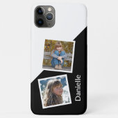 Persoonlijke aangepaste foto's in zwart-wit Case-Mate iPhone case (Achterkant)