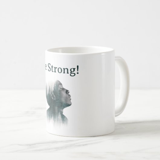 Persoonlijke aangepaste foto's Unieke woorden Koffiemok (Voorkant rechts)