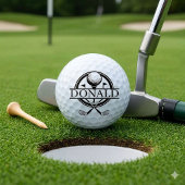 Persoonlijke aangepaste golfbal, aangepaste naam & golfballen