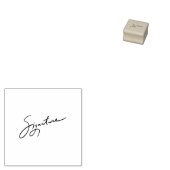 Persoonlijke Aangepaste Handtekening Rubberstempel (Gestempeld)