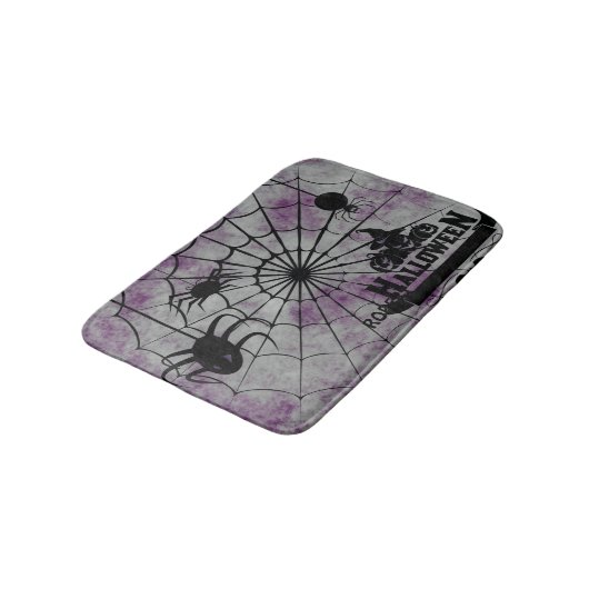 Persoonlijke, aangepaste Happy Halloween Badmat (Gekanteld)