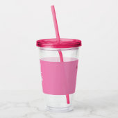 Persoonlijke aangepaste kok's acryl drinkbeker (Links)