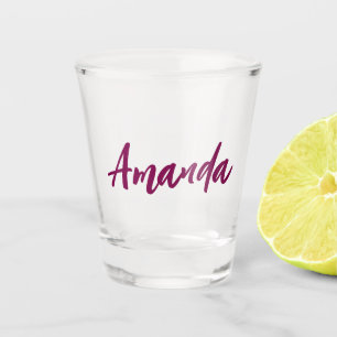 Persoonlijke Aangepaste Naam Bruid vrijgezellenfee Shot Glas