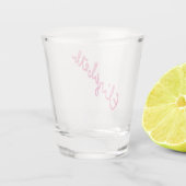 Persoonlijke Aangepaste Naam Bruid vrijgezellenfee Shot Glas (Achterkant)