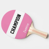 Persoonlijke aangepaste naam Champion Tafeltennisbatje (Zijkant)