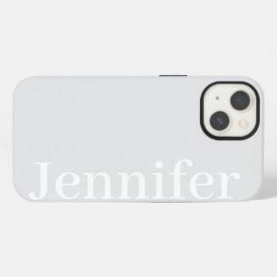 Persoonlijke Aangepaste Naam Eenvoudig Elegant Lic iPhone 13 Hoesje