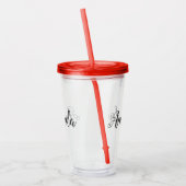 Persoonlijke aangepaste naam Maak je eigen Acryl Drinkbeker (Links)