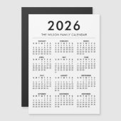 Persoonlijke aangepaste naamkalender 2027 (Voorkant / Achterkant)