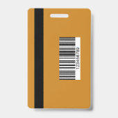 Persoonlijke aangepaste perspasbadge voor evenemen badge (Achterkant)