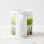 Persoonlijke aangepaste petfoto grote koffiekop (Achterkant)